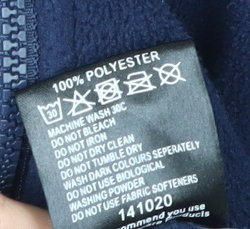 TOG Twenty Four Women's Blue Fleece Jacket Size M