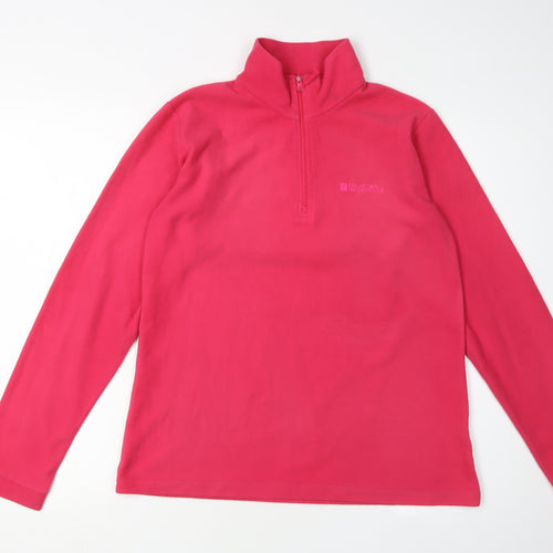 Mountain Warehouse Pink Women's Lightweight Fleece Pullover