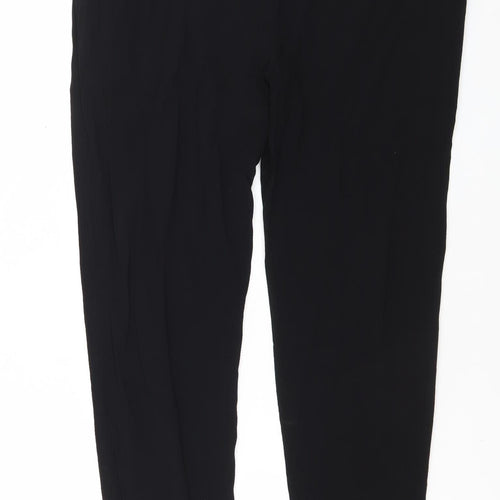 Reiss Women's Black Straight Trousers Size 6