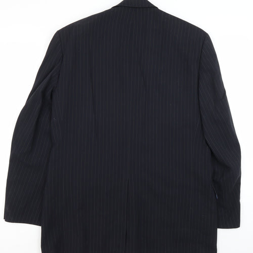 Austin Reed Men's Blue Striped Suit Jacket 38S