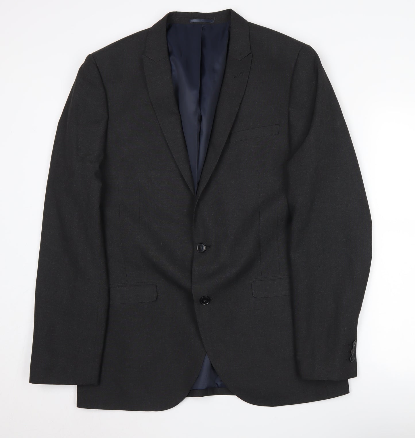 Next Men's Black Formal Blazer Jacket 42L