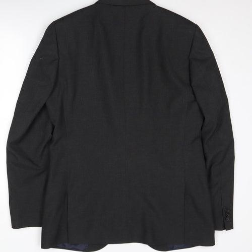 Next Men's Black Formal Blazer Jacket 42L