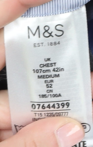 Marks and Spencer Men's Blue Blazer Jacket 42R