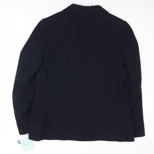 Anne Brooks Petite Women's Black Blazer, Size 14 Petite