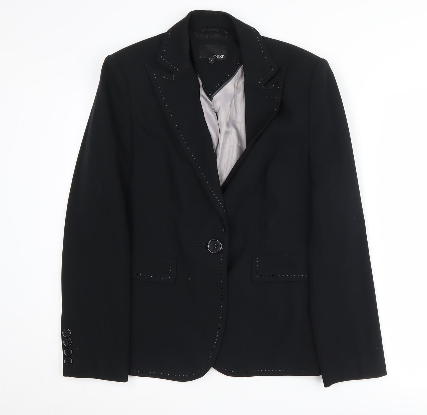 Next Women's Black Blazer, Size 14, Business Wear