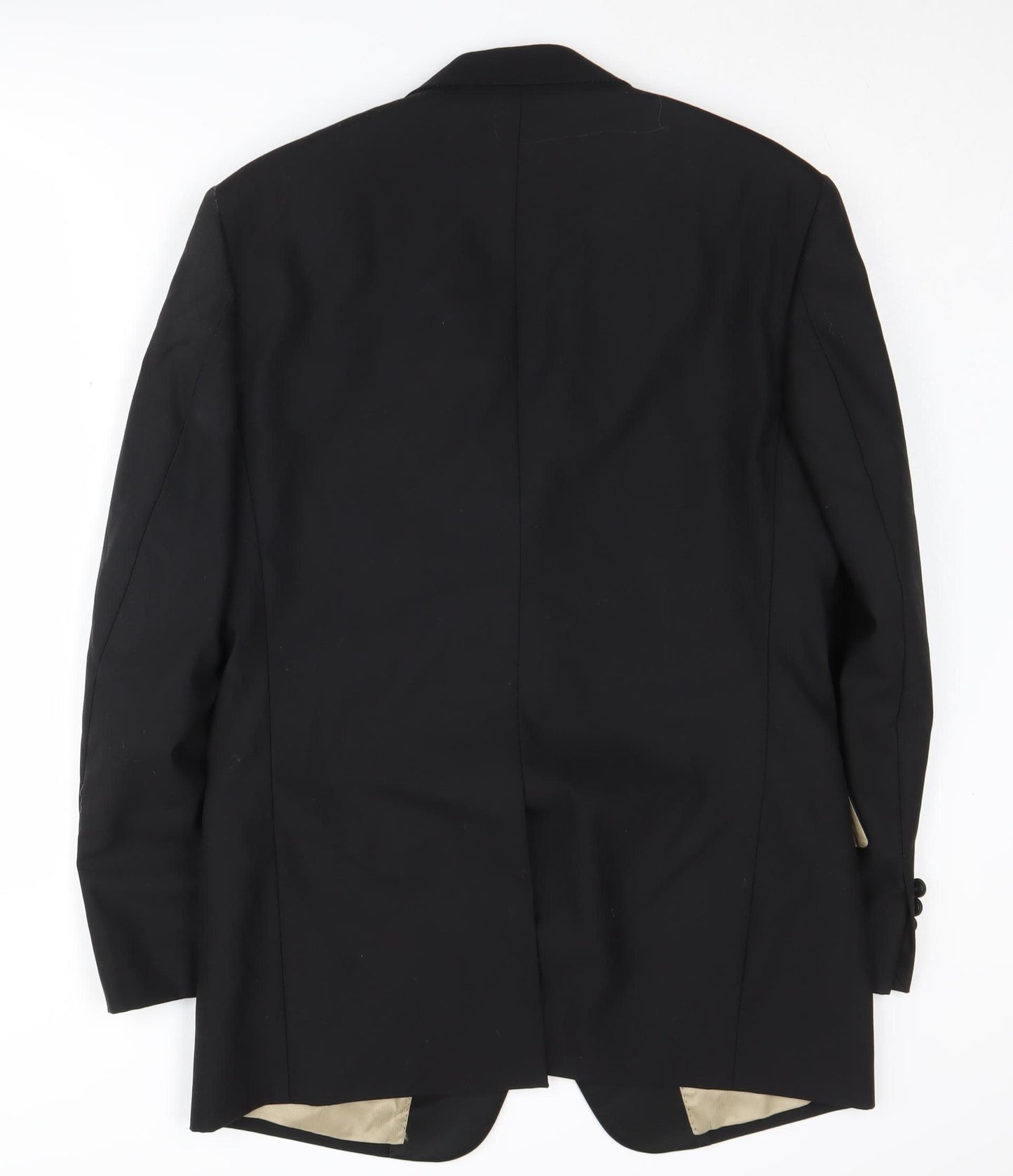 Marks and Spencer Men's Black Wool Tuxedo Blazer 38R Formal