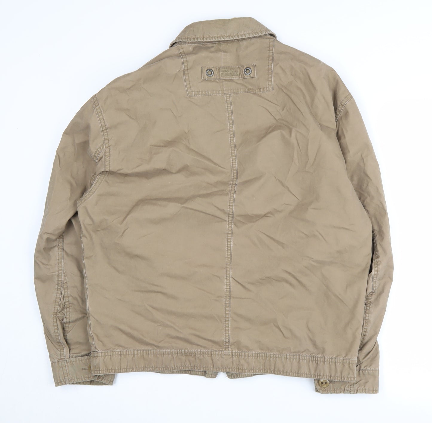 Camel Active Men's Beige Basic Jacket Size 48