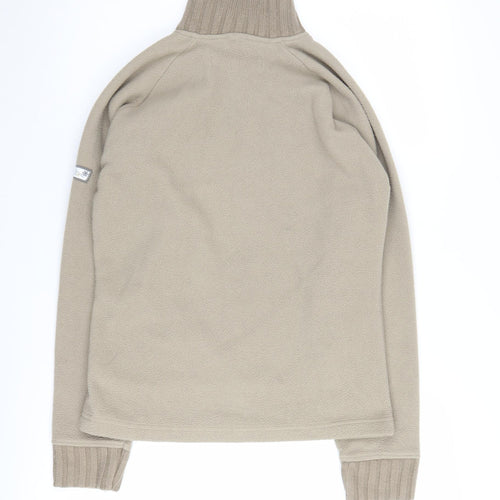 Dare2b Women's Beige Size 12 Fleece Zip Pullover Sweatshirt