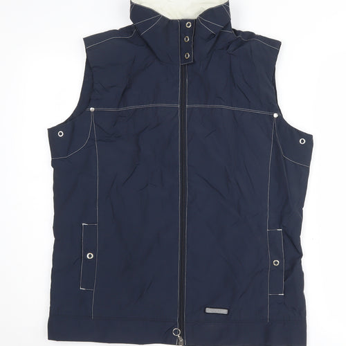 Champion Men's Blue L Waistcoat with Zip Pockets