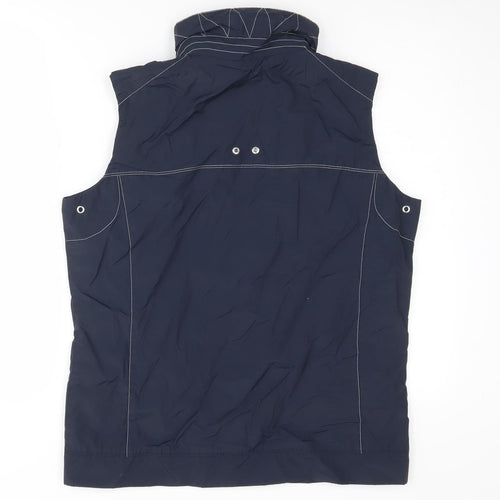 Champion Men's Blue L Waistcoat with Zip Pockets