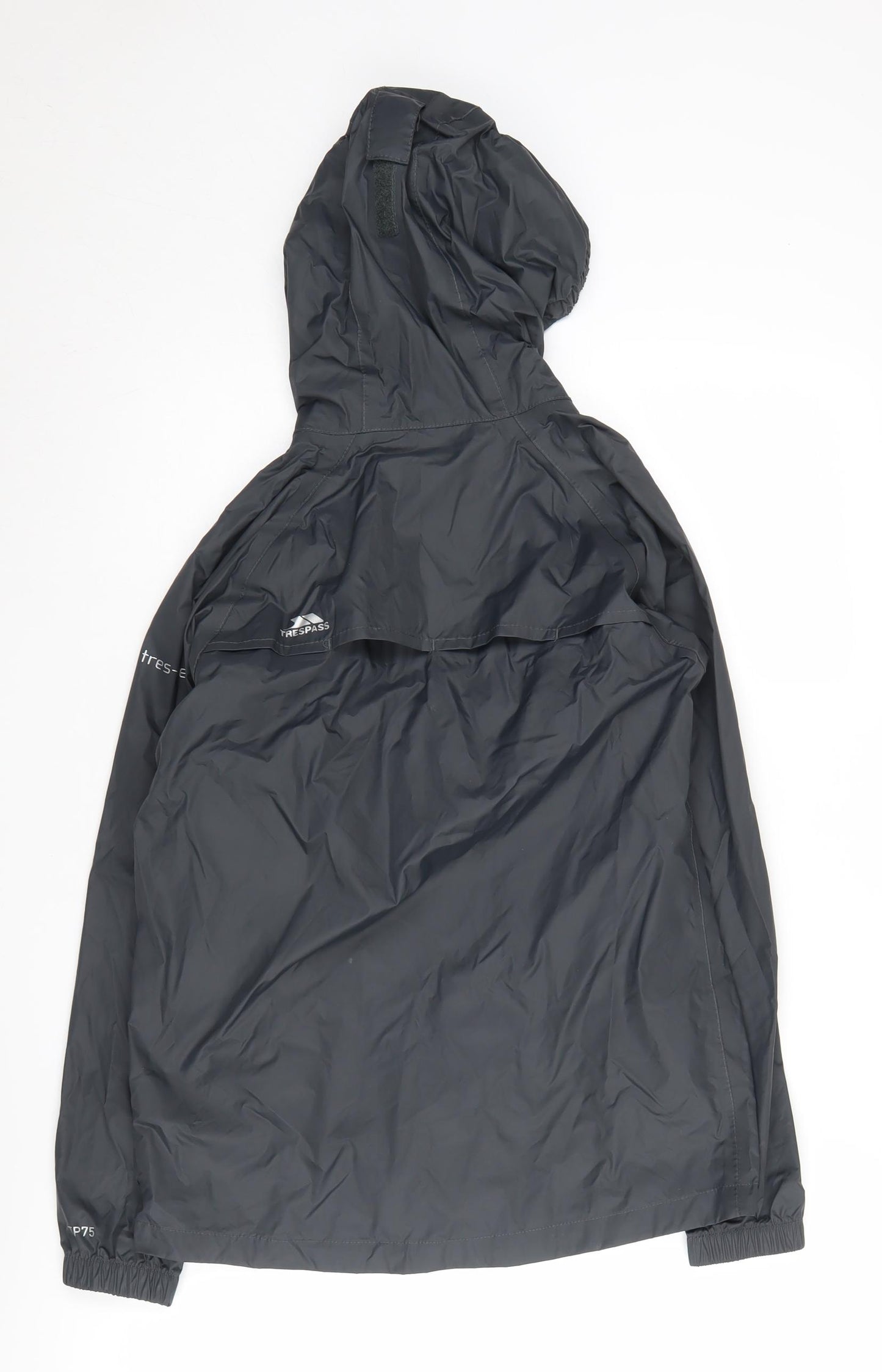 Trespass Boys Grey Windbreaker Jacket, 11 Years