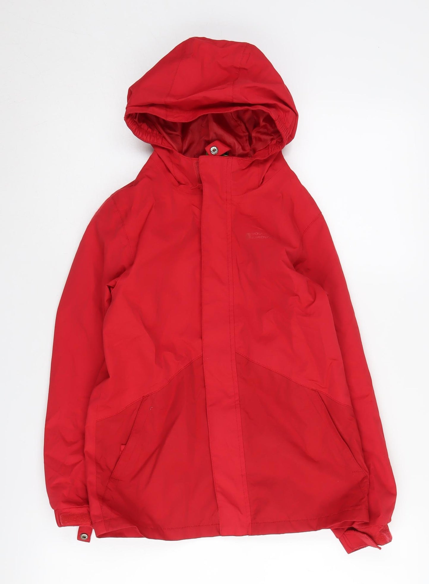 Mountain Warehouse Boys Red Rain Coat 9-10 Years Waterproof