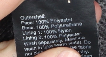 Helly Hansen Boys Black Rain Coat Jacket, Size 16, Hooded