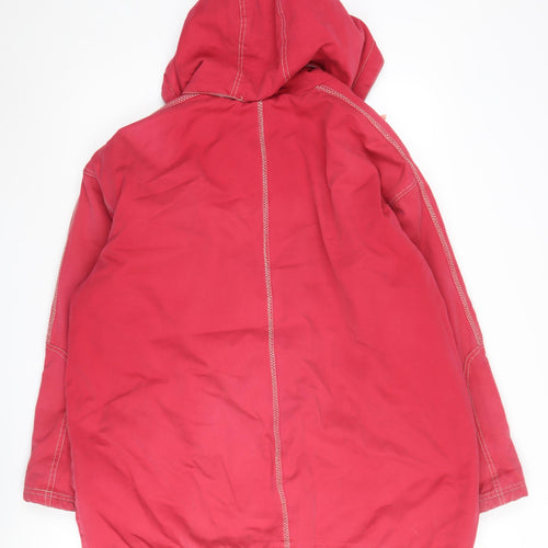 Dorothy Perkins Women's Red Parka Jacket Size 12