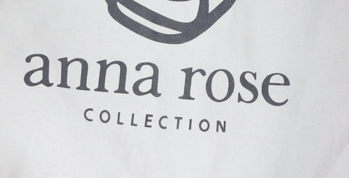Anna Rose Women's Ivory Hooded Parka Jacket M