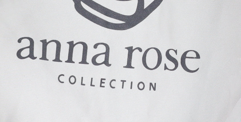 Anna Rose Women's Ivory Hooded Parka Jacket M
