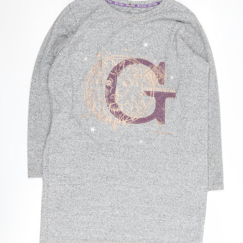 Harry Potter Women's Grey Nightshirt, Size 12-14, Movie Theme