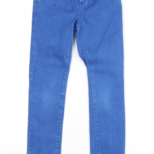 Jasper Conran Girls Blue Skinny Jeans - Size 7 Years