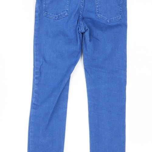 Jasper Conran Girls Blue Skinny Jeans - Size 7 Years