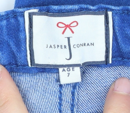 Jasper Conran Girls Blue Skinny Jeans - Size 7 Years