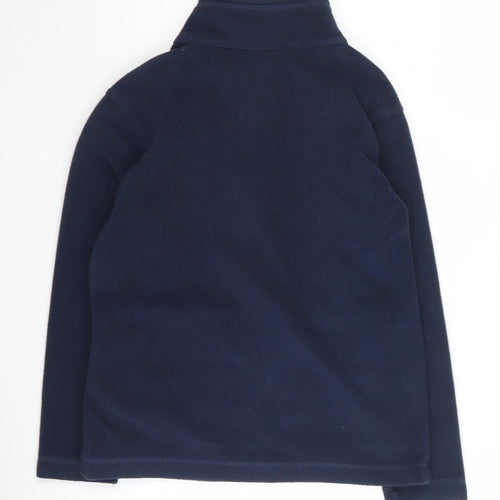 Regatta Boys Blue Fleece Jacket Size 5-6 Winter Zip