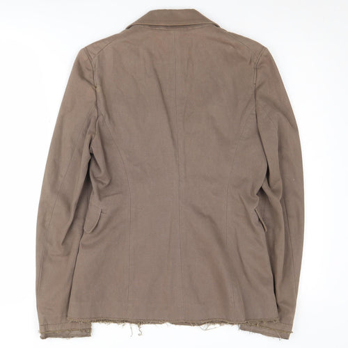 Karen Millen Women's Brown Regular Fit Blazer, Size 10