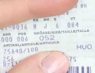 Hugo Boss Men's Brown Check Blazer, Size 42