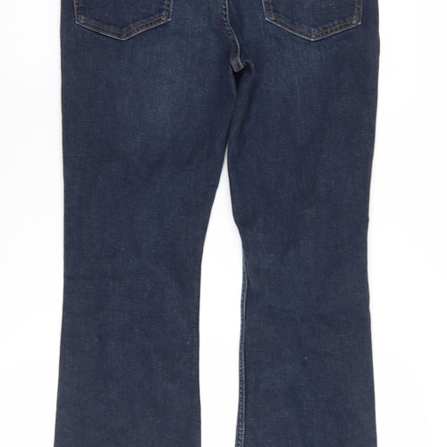 Marks and Spencer Women's Size 14 Blue Bootcut Jeans
