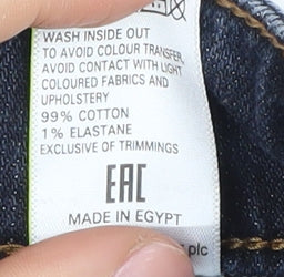 Marks and Spencer Women's Size 14 Blue Bootcut Jeans