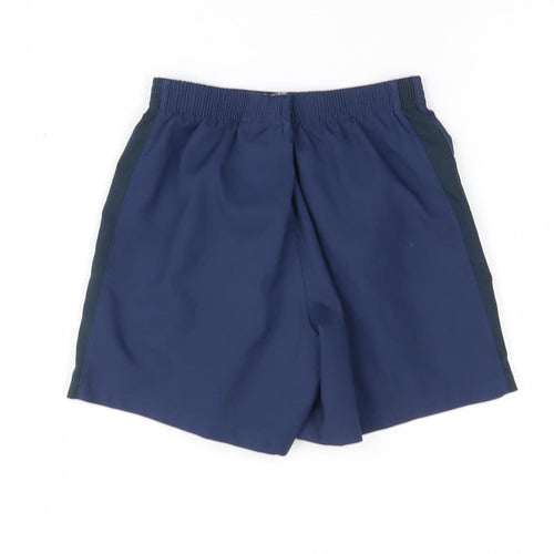 Nike Boys' Blue Football Shorts Size 5-6Y - Athletic & Stylish