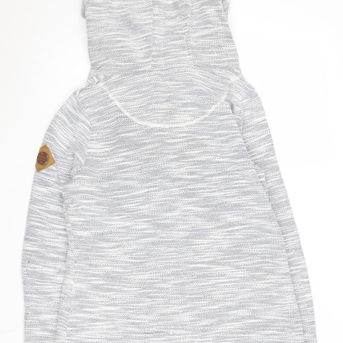 Regatta Women's Grey Full Zip Hooded Jacket Size 14