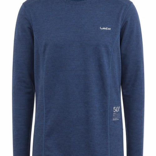 Decathlon Men's Blue Gym Long Sleeve T-Shirt, Size M