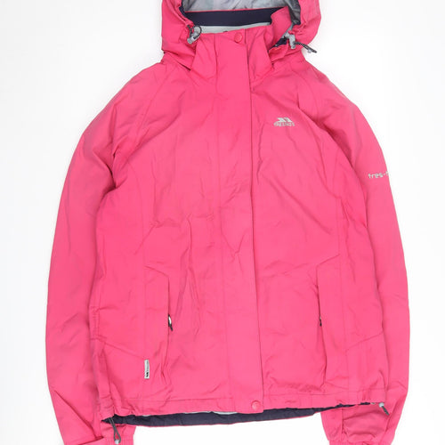 Trespass Women's Pink Ski Jacket L - Winter Waterproof