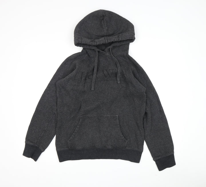 Jack Wills Women's Grey Pullover Hoodie Size 8