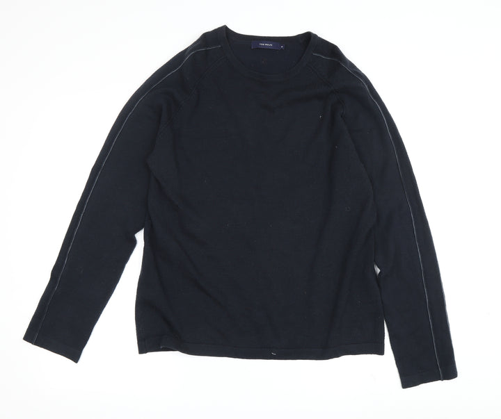 Tom Wolfe Black Men's Medium Pullover Jumper