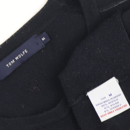Tom Wolfe Black Men's Medium Pullover Jumper