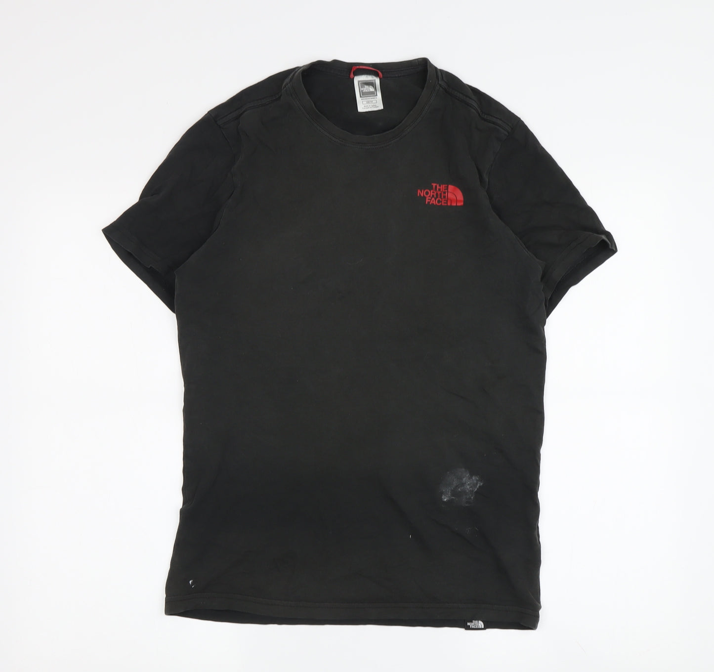 The North Face Men's Black XS Cotton T-Shirt Short Sleeve