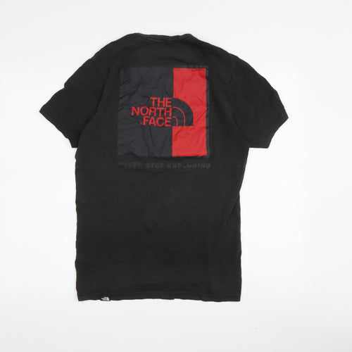 The North Face Men's Black XS Cotton T-Shirt Short Sleeve