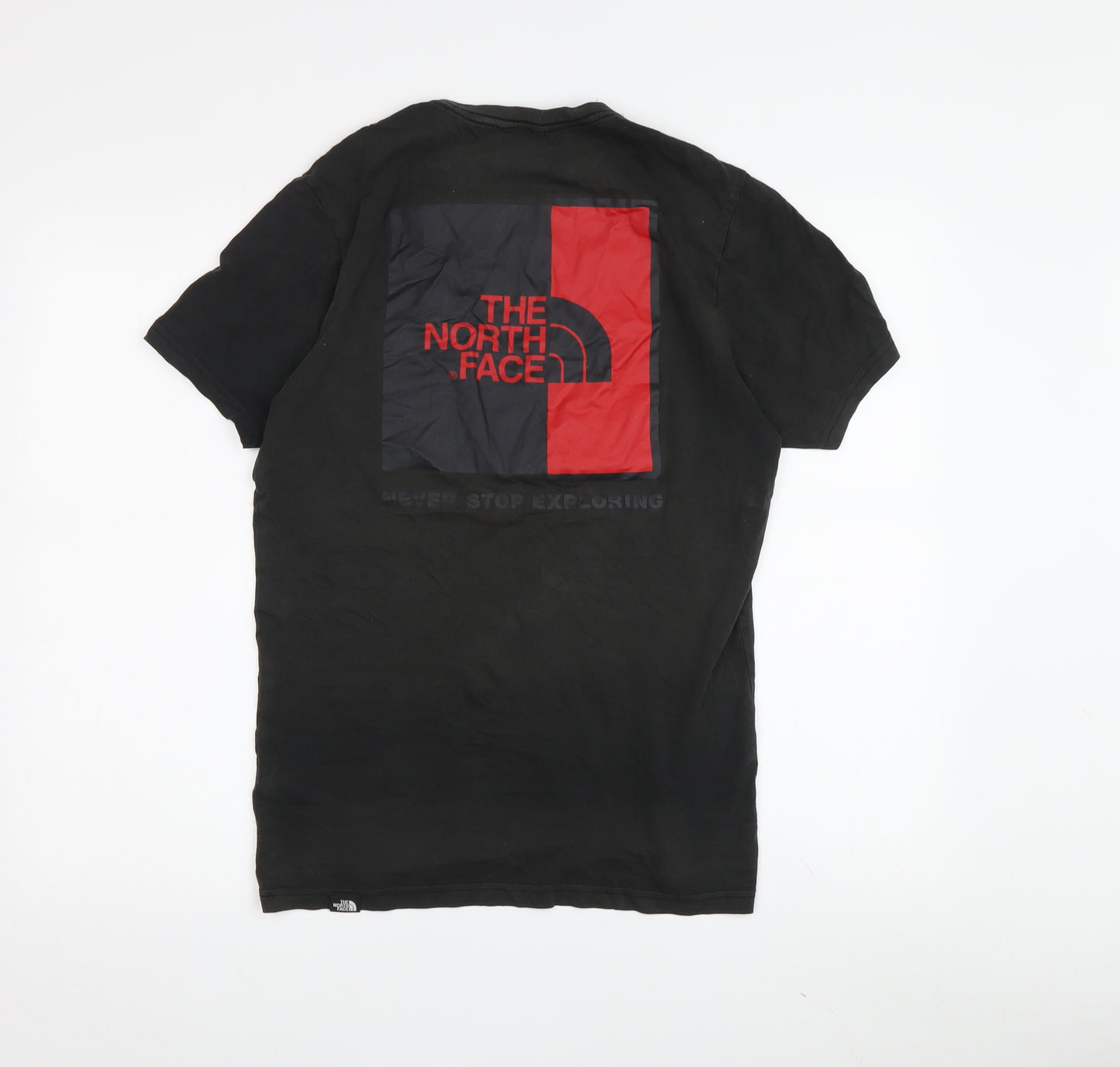 The North Face Men's Black XS Cotton T-Shirt Short Sleeve