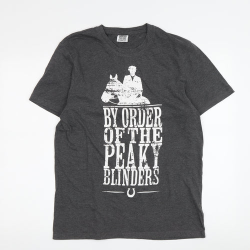 Garrison Tailors Mens Grey Peaky Blinders T-Shirt M