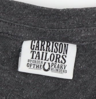Garrison Tailors Mens Grey Peaky Blinders T-Shirt M