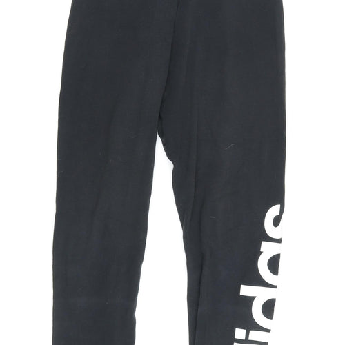 Adidas Girls Black XS Leggings for Comfort & Style