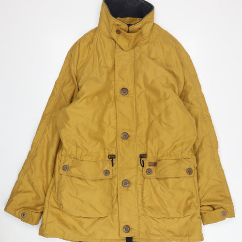 Musto Men’s Yellow Quilted Jacket L - Casual Style