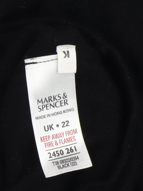 Marks and Spencer Women's Black Shrug UK 22