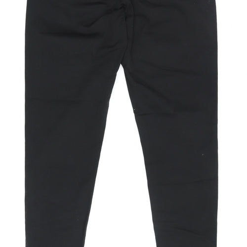 Tailored Athlete Men's Black Athletic Chino Trousers