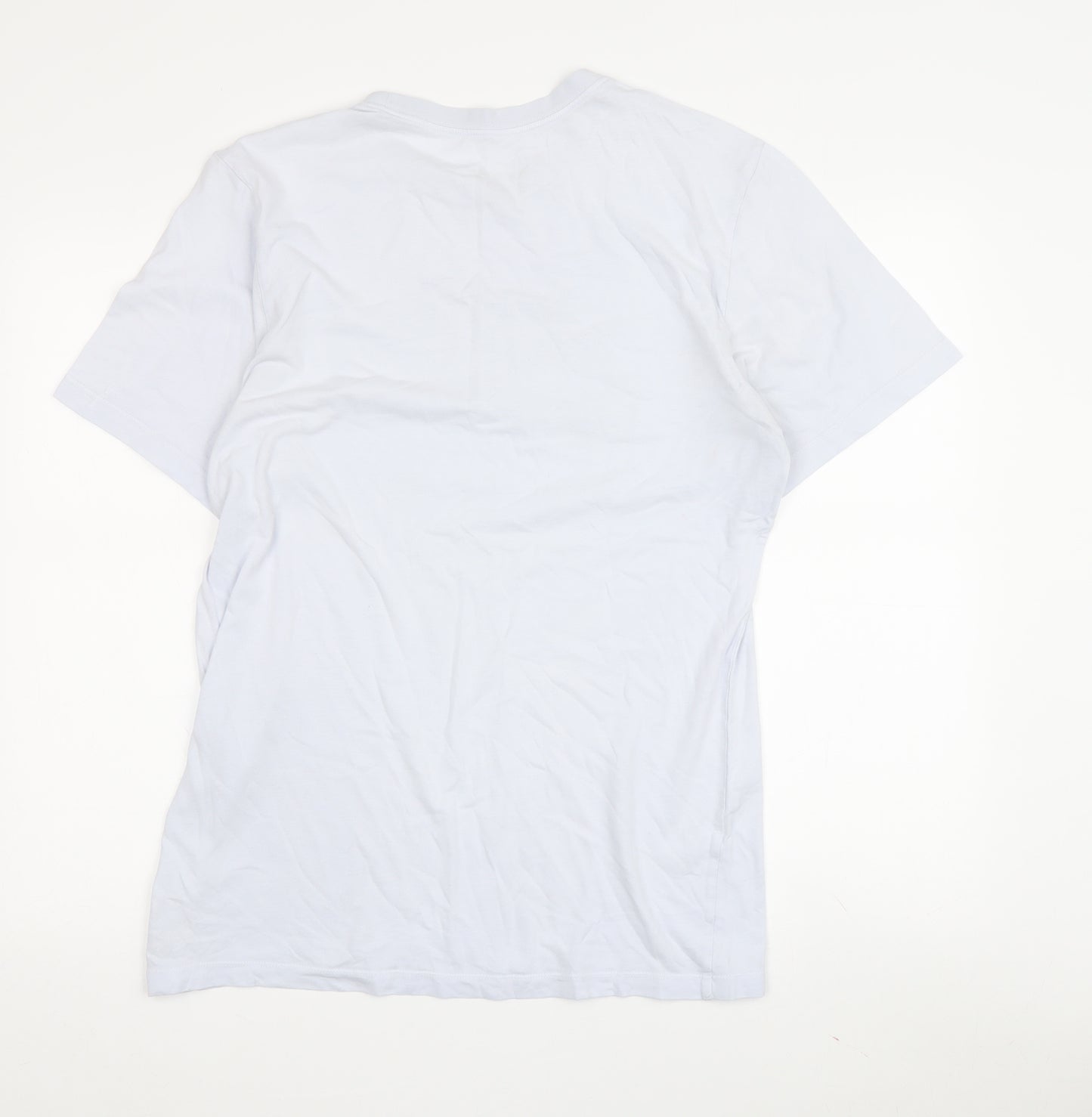 Nike Men's White Small Logo T-Shirt