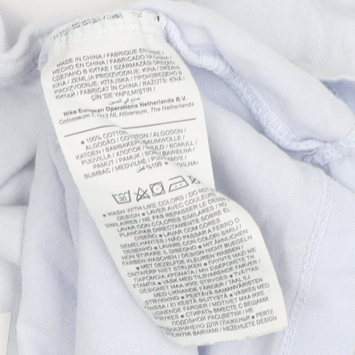 Nike Men's White Small Logo T-Shirt