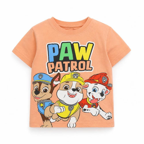 Nickelodeon Paw Patrol Boys Orange T-Shirt 2-3 Years