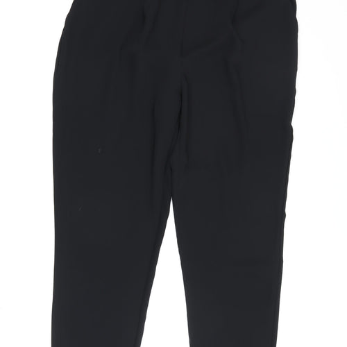 Sosandar Women’s Black Paperbag Trousers Size 12