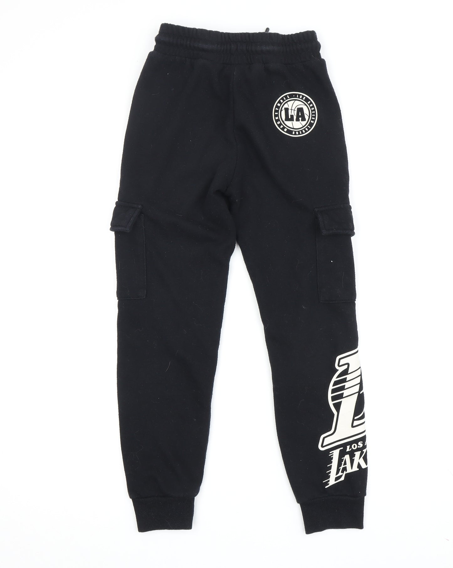 NBA Boys Black Joggers 9 Years - Basketball Casual Trousers